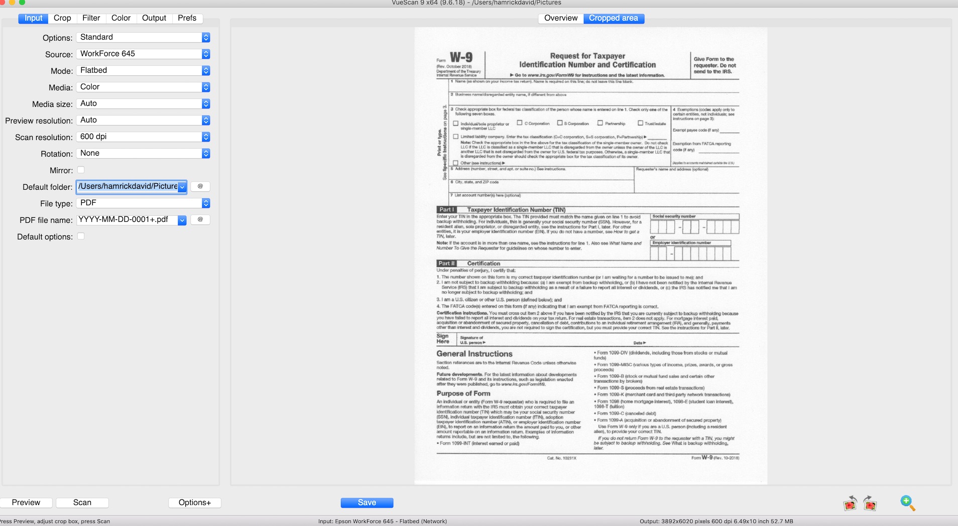 hamrick software vuescan